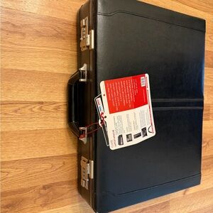 Classic Black Hard-Shell Briefcase